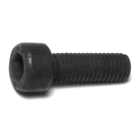 MIDWEST FASTENER M5-0.80 Socket Head Cap Screw, Black Oxide Steel, 16 mm Length, 10 PK 62485